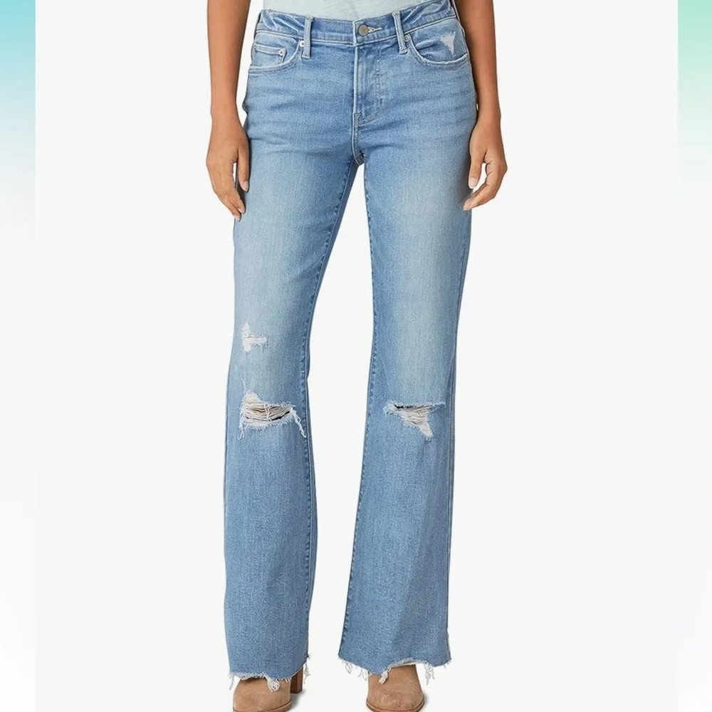 NWOT Lucky Brand Mid Rise Sweet Flare Jean - Picture 1 of 5